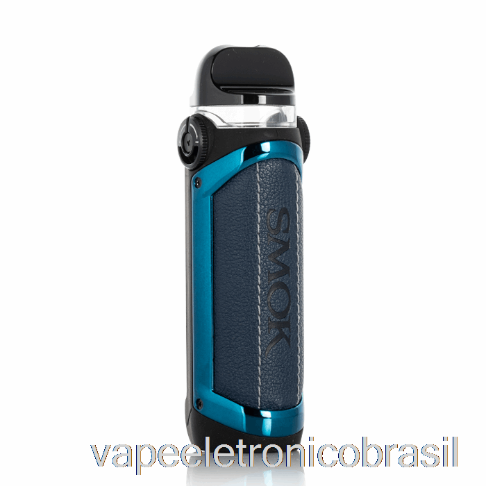 Vape Recarregável Smok Ipx80 80w Pod Mod Kit Azul